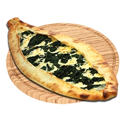 Pide mit Spinat