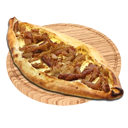 Pide mit Kebapfleisch