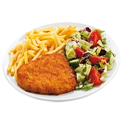 Fitness Teller (2 x Schnitzel)