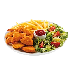 Chicken Nuggets Teller (8 stk)